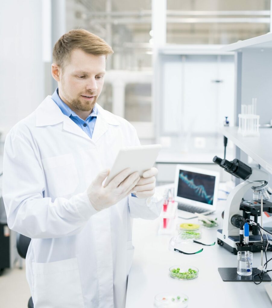 Maxclean laboratory customer
