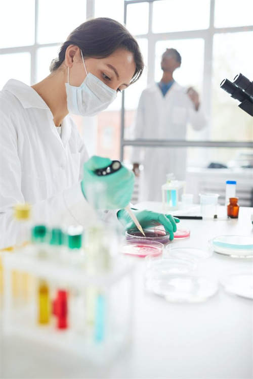 Scientist working in a laboratory